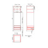 Picture of 2 Drawers Oven Pantry Cabinet